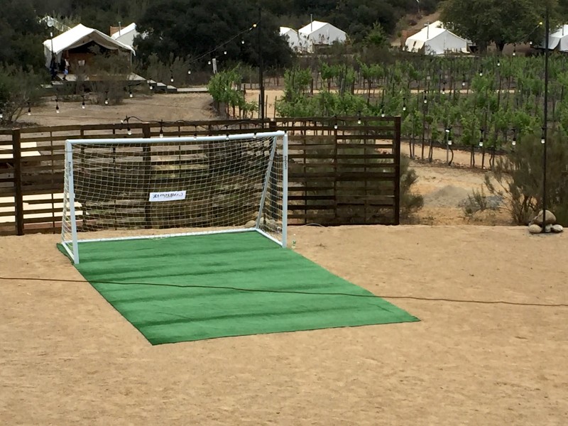Soccer setup Cuatro Cuatros
